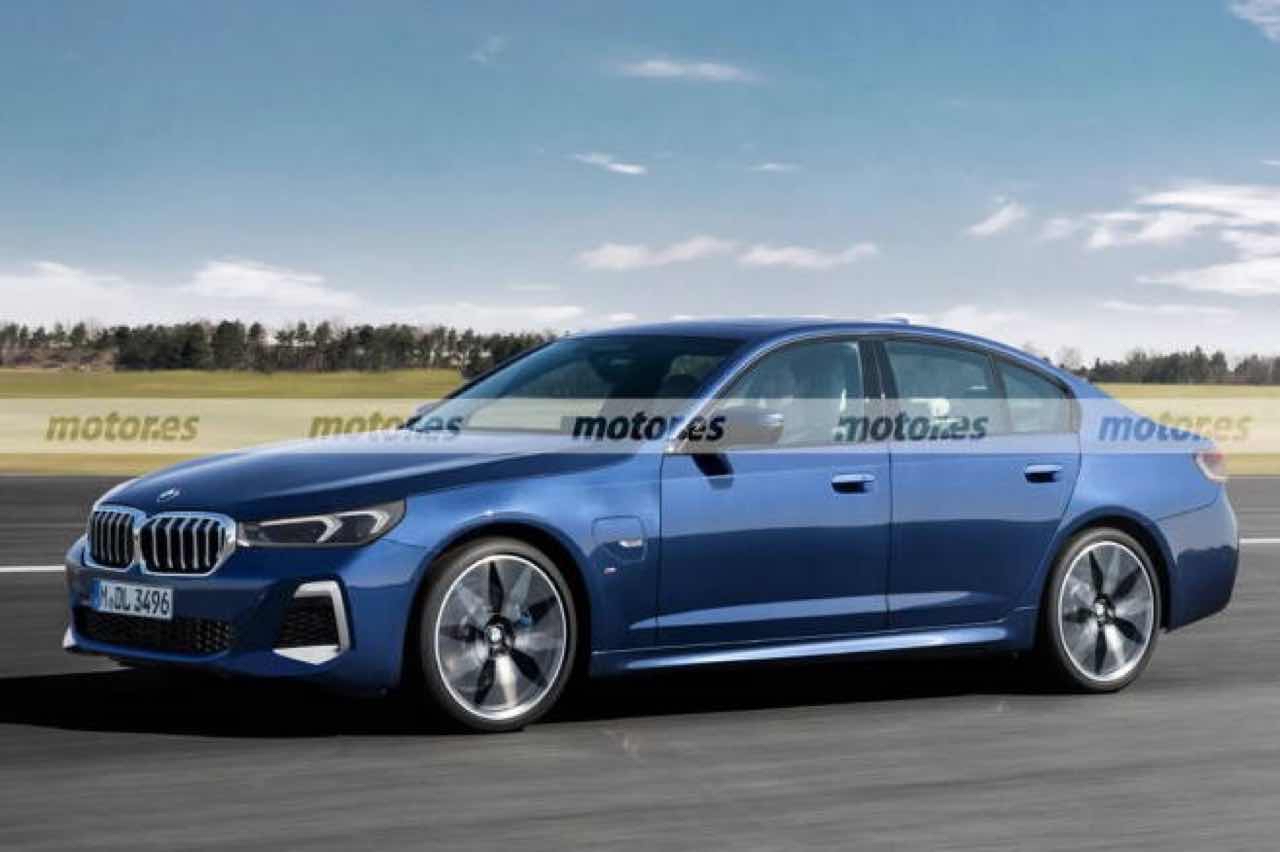 BMW 5시리즈 풀체인지 이렇게 나온다, 키드니 그릴 현행 모델 수준 게시글 썸네일
