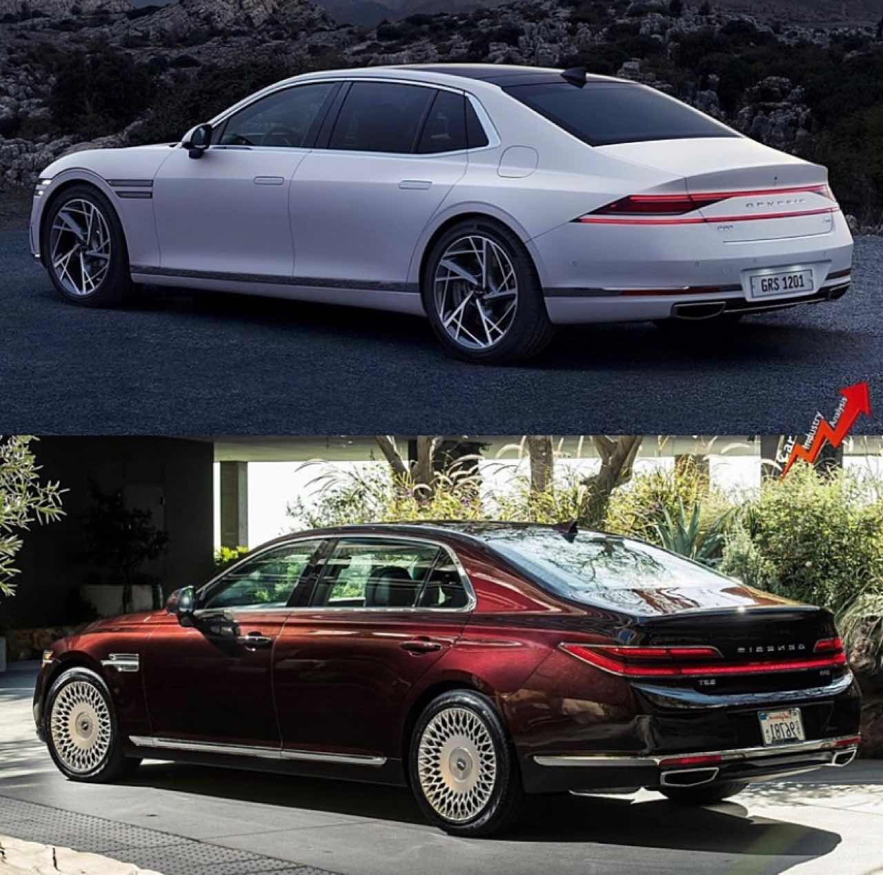 제네시스 G90 구형 VS 신형 비교 이미지1