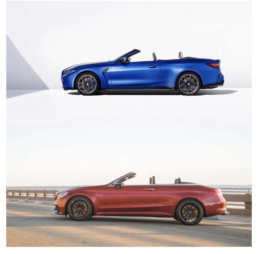 M4 컨버터블 Vs AMG C63 카브리올레 이미지1