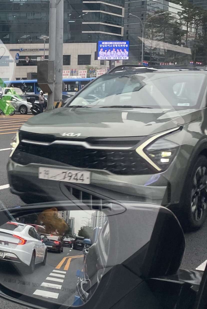 스포티지 풀체인지 실물 사진 이미지4