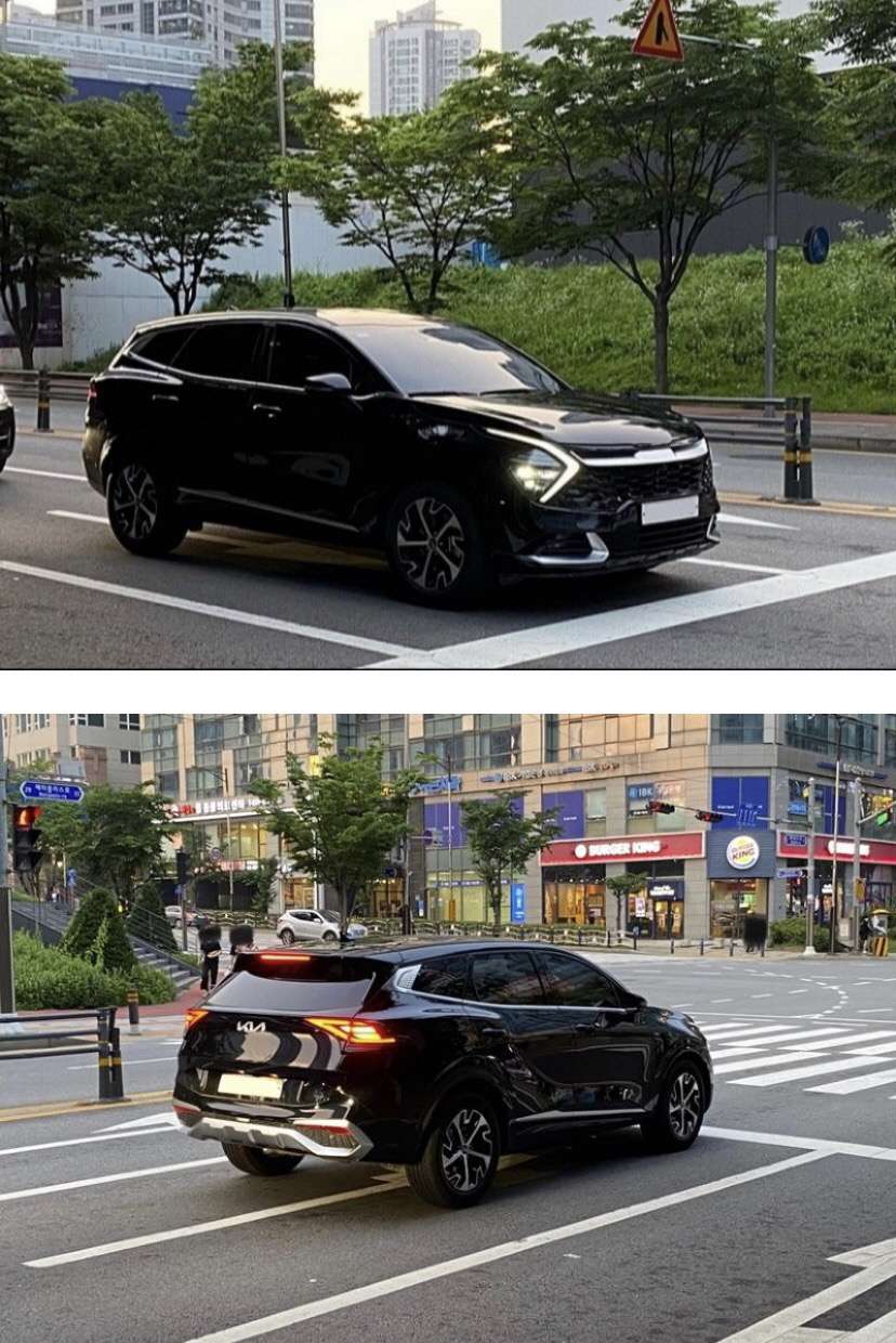스포티지 풀체인지 실물 사진 게시글 썸네일