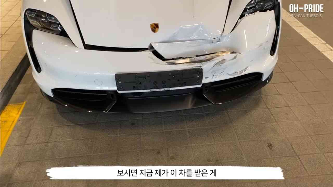 (퍼옴)포르쉐 타이칸 터보S 출고 5일만에 박살? 게시글 썸네일