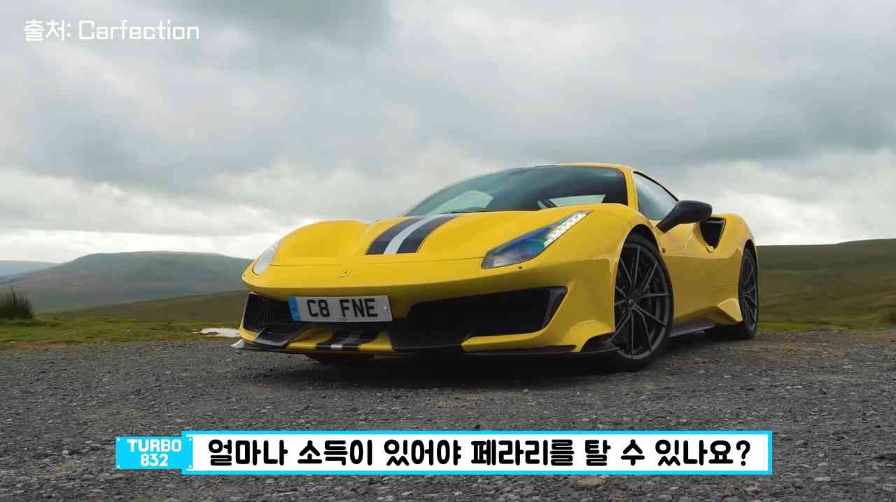 슈퍼카를 사려면 자산과 소득이 얼마나 있어야할까?(Turbo832) 게시글 썸네일