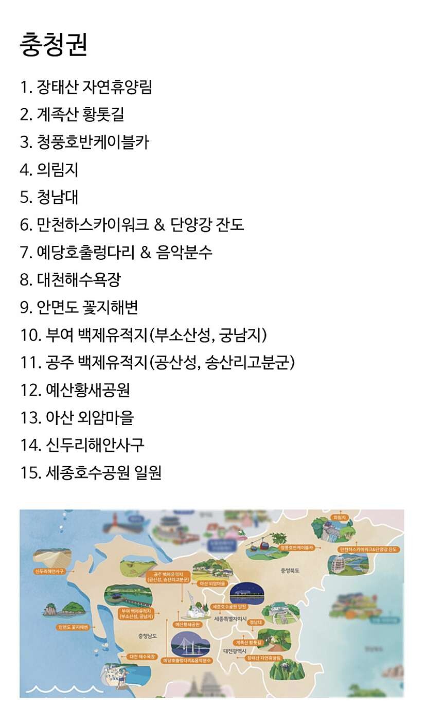비차량) 한국관광공사 선정, 국내 필수 관광지 100 이미지4