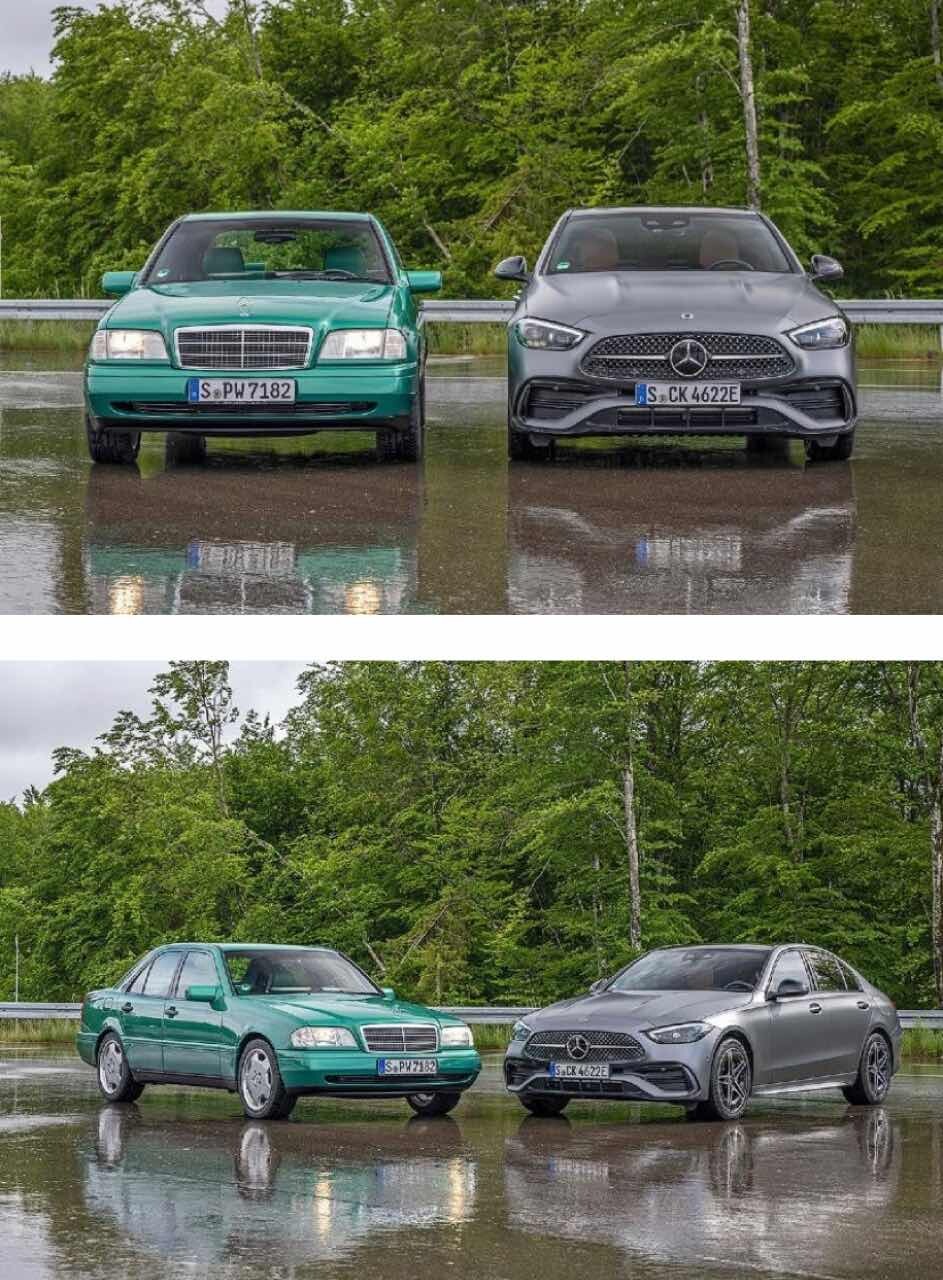 벤츠 C클래스의 과거와 현재 1993 & 2022  이미지2
