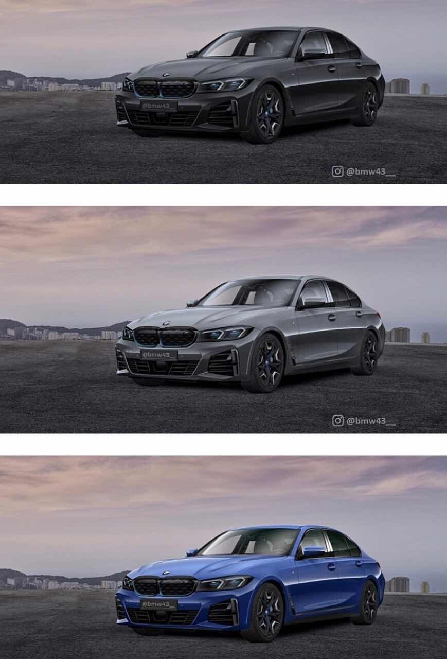 BMW 3시리즈 페이스리프트 전면부 유출 이미지5