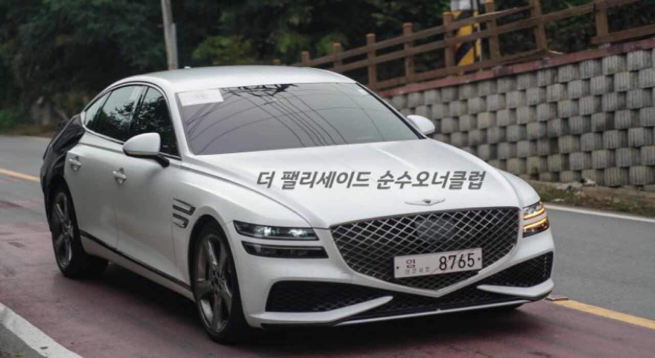 제네시스 G80 스포츠 실사 이미지4