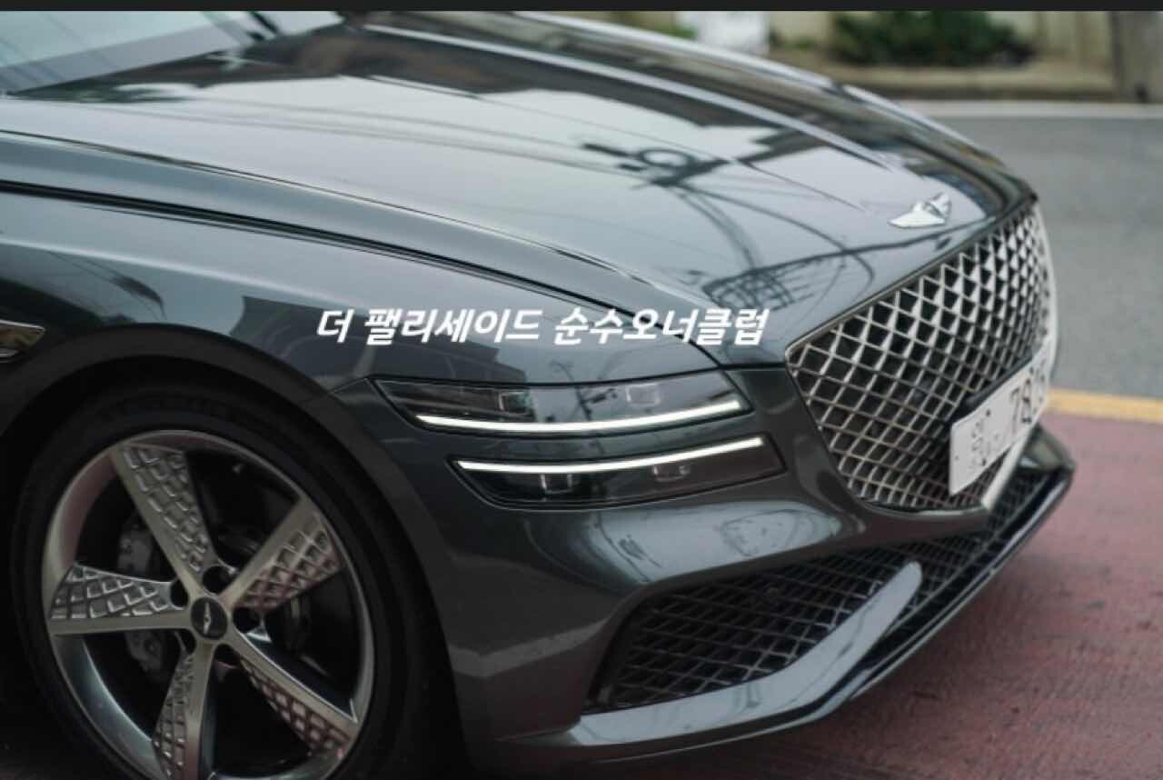 제네시스 G80 스포츠 실사 이미지2