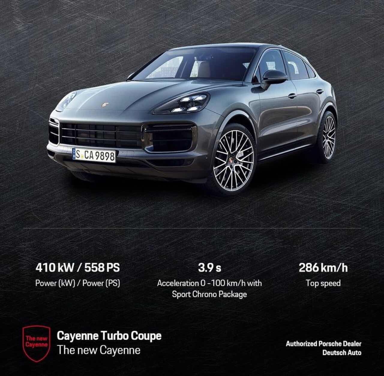 Porsche—카이엔 모델별 제원 한 눈에 비교 이미지1