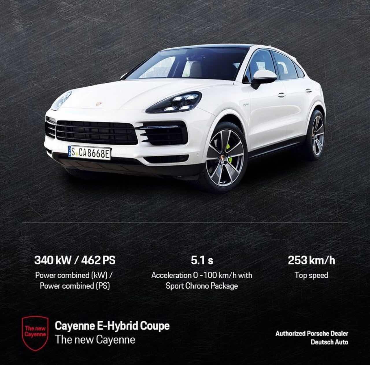 Porsche—카이엔 모델별 제원 한 눈에 비교 이미지3