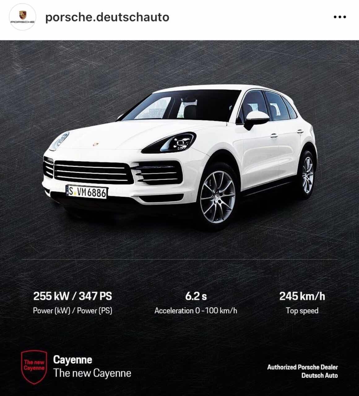 Porsche—카이엔 모델별 제원 한 눈에 비교 이미지6