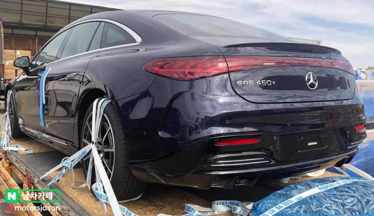 벤츠 EQS 국내 들어왔네요 이미지4