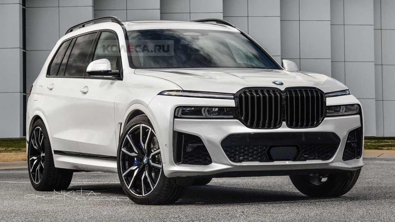 BMW X7 페이스리프트 최신 스파이샷  이미지6