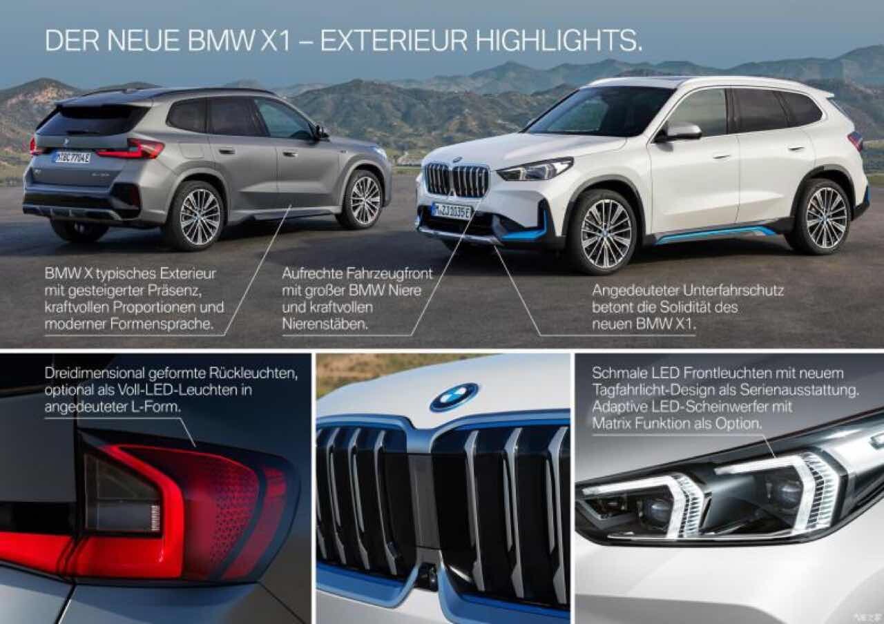 BMW X1 풀체인지, iX1 유출됐네요~ 이미지1