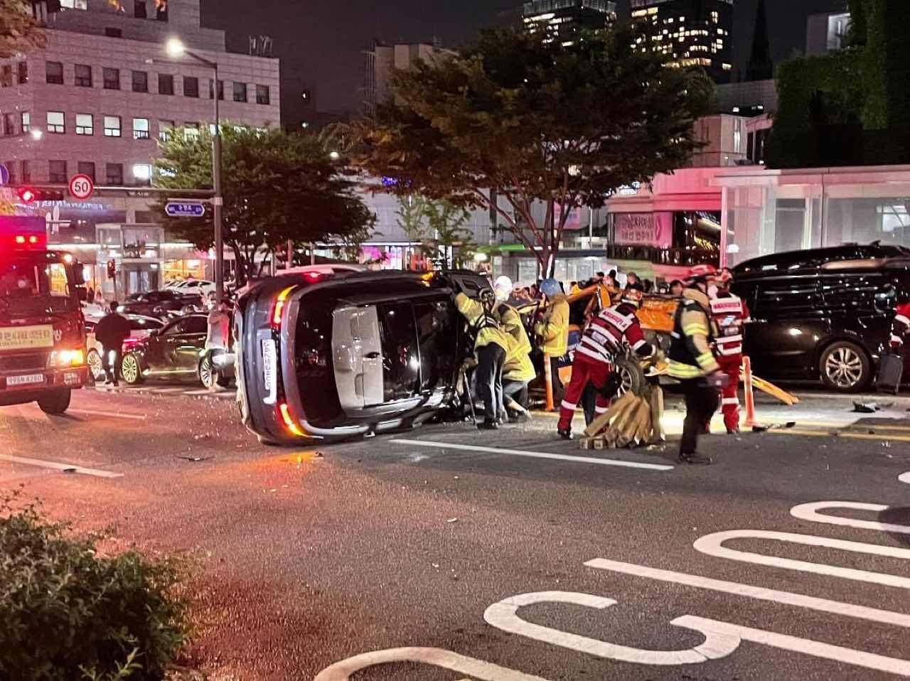 어제자 강남 언주역 10중추돌 현장사진 이미지8