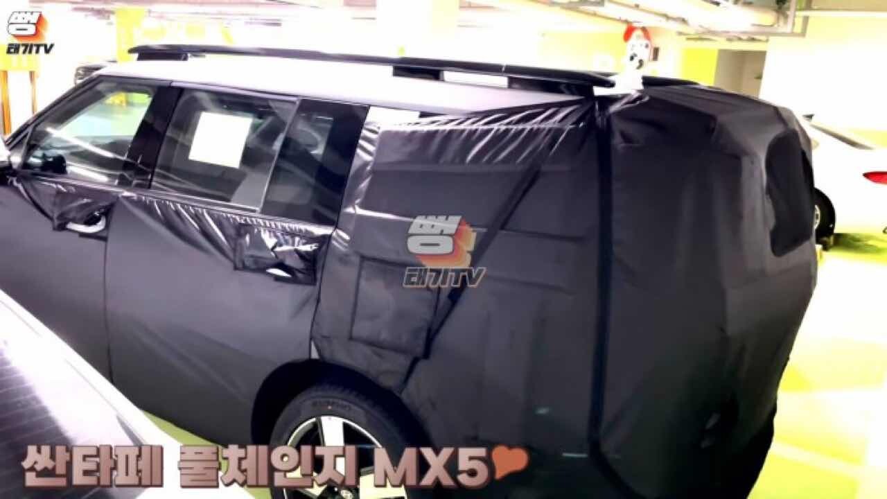 싼타페 풀체인지 테스트카 드디어 떴네요  이미지4