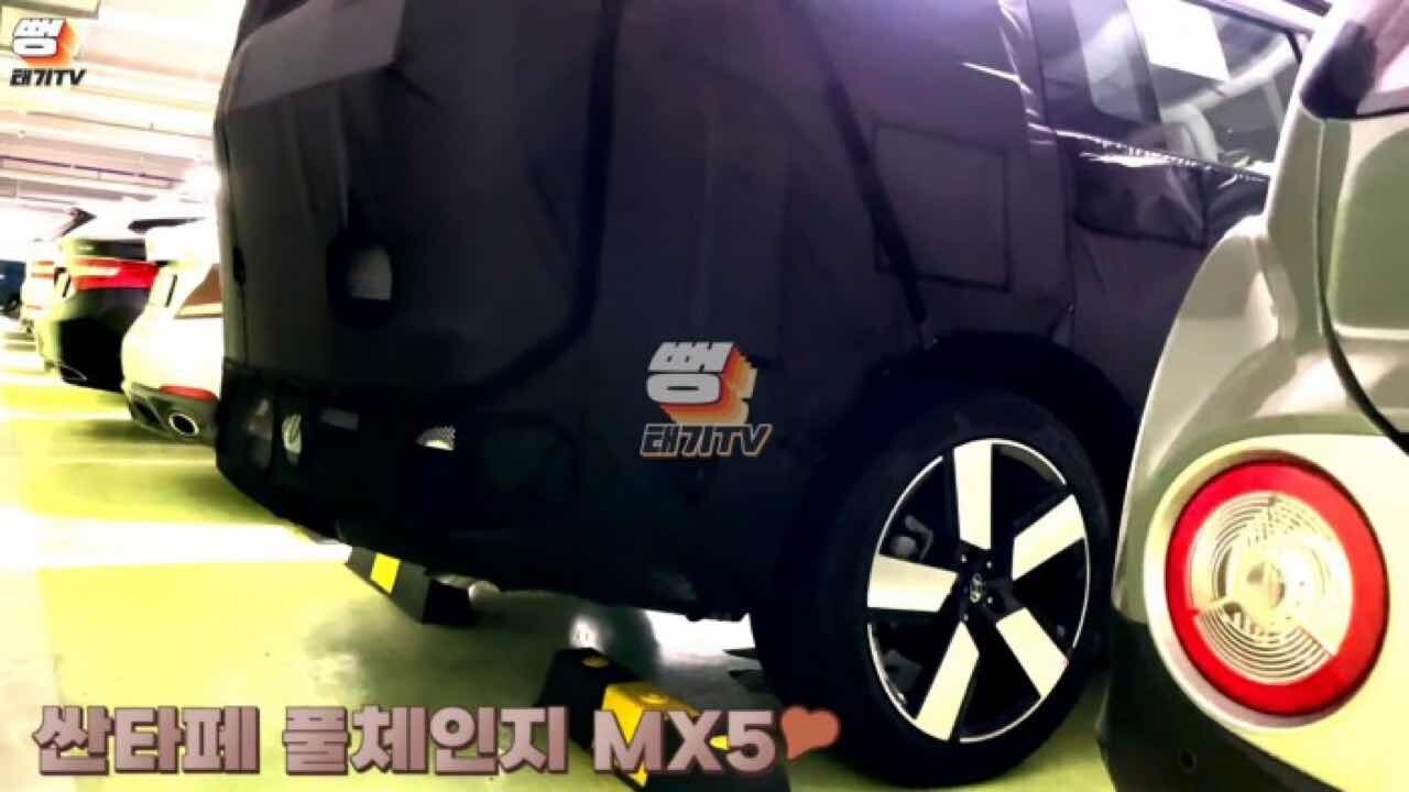싼타페 풀체인지 테스트카 드디어 떴네요  이미지5