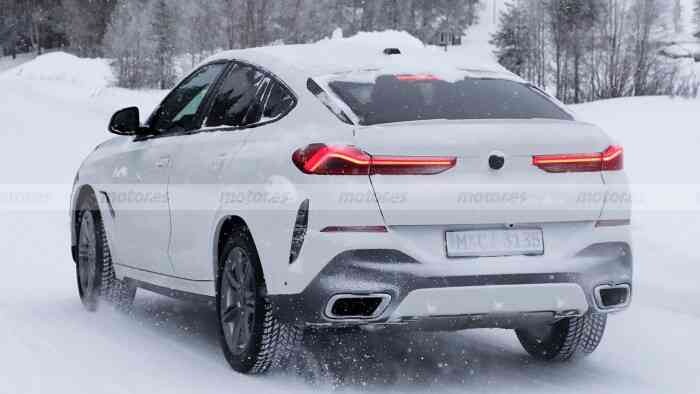 BMW X6 페이스리프트 혹한테스트 사진 + 최신 예상도 두둥@  이미지8