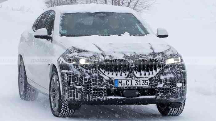 BMW X6 페이스리프트 혹한테스트 사진 + 최신 예상도 두둥@  게시글 썸네일