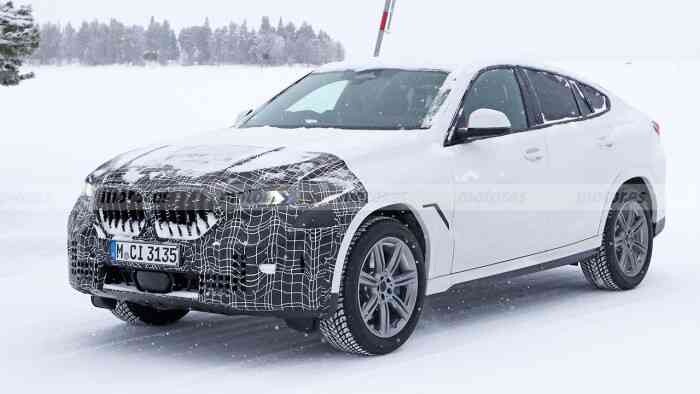 BMW X6 페이스리프트 혹한테스트 사진 + 최신 예상도 두둥@  이미지5