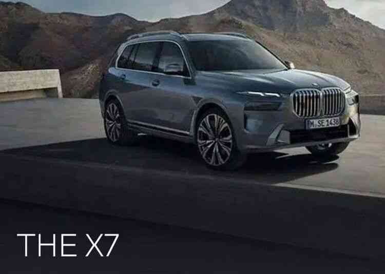 BMW X7 페이스리프트 전면부 유출  게시글 썸네일