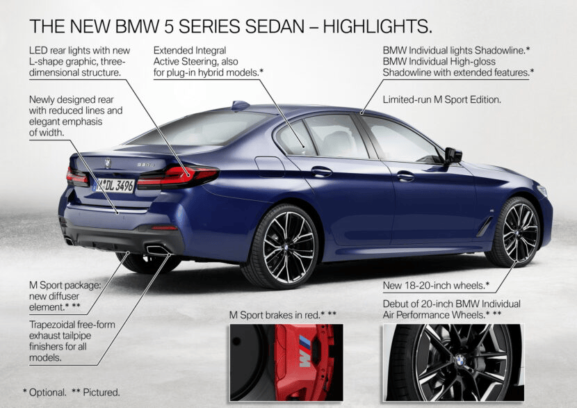 Bmw 5시리즈 LCI 오피셜 이미지 공개(스압) 이미지19