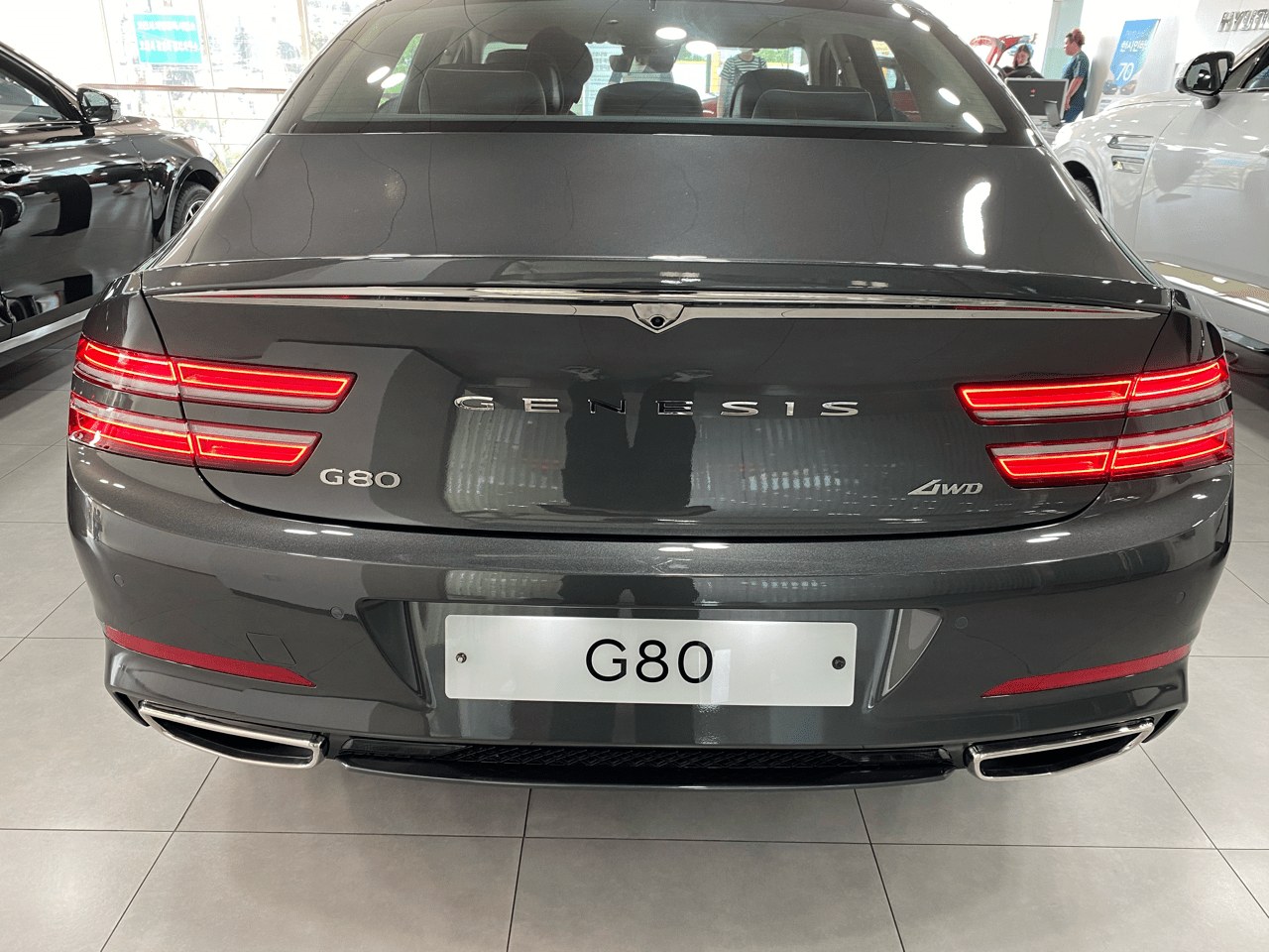 제네시스 G80 보고온 후기 이미지1