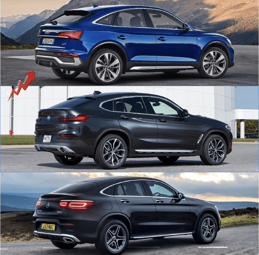 독일 3사 쿠페형 SUV 디자인 비교!  이미지2