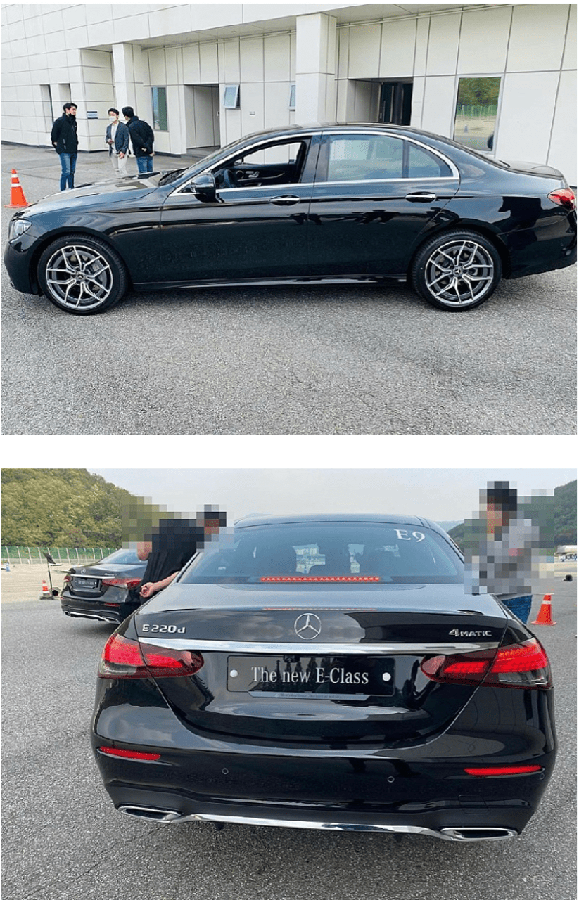 (한국) 신형 E클래스 220d 실사 올립니다~ 이미지6