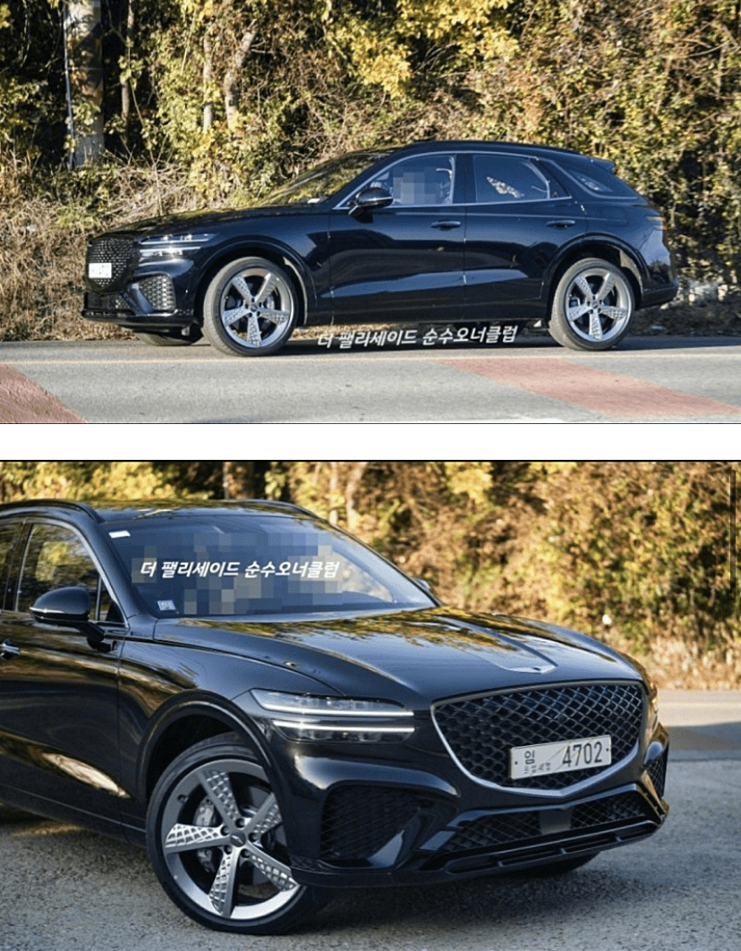 제네시스 GV70 공도에서 찍힌 고퀄 사진  이미지4