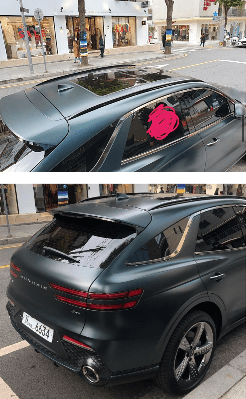 가로수길에 GV70 떳습니다 ㅋㅋㅋ 이미지5