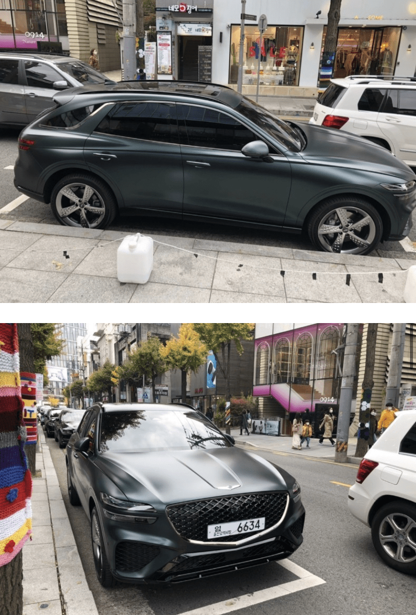 가로수길에 GV70 떳습니다 ㅋㅋㅋ 이미지7