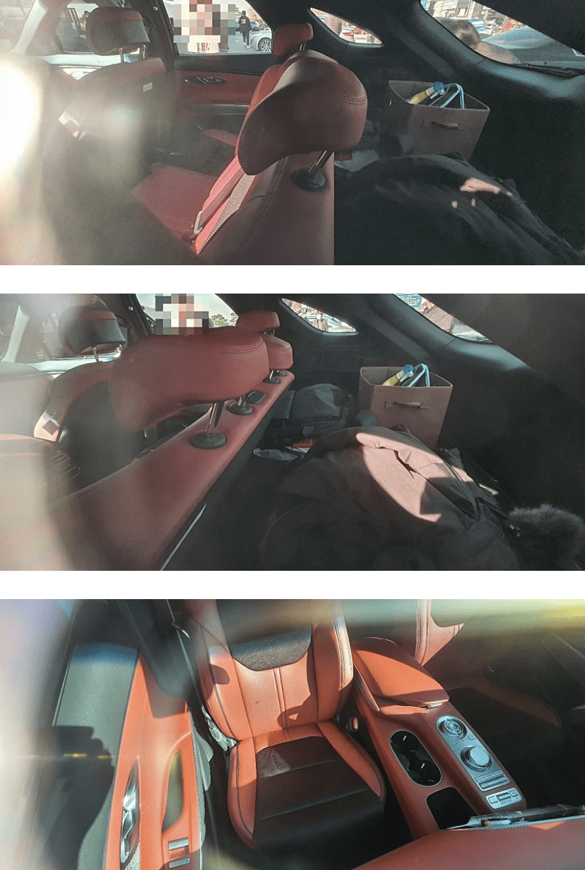 오늘 양평 스타벅스에서 포착된 GV70 로얄 블루 입니다  이미지7