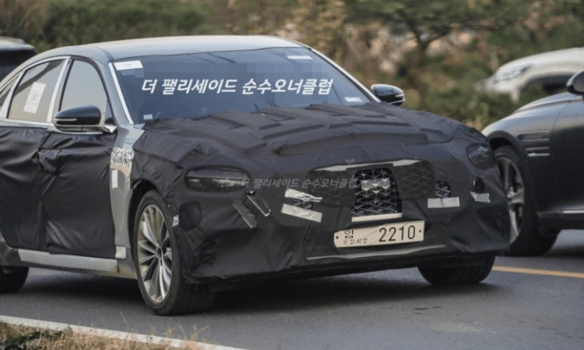 기아 K9도 페이스리프트 들어가는군요 이미지1