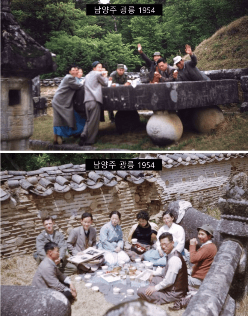 (비차량) 컬러 사진으로 복원된 1950년대 한국 이미지9