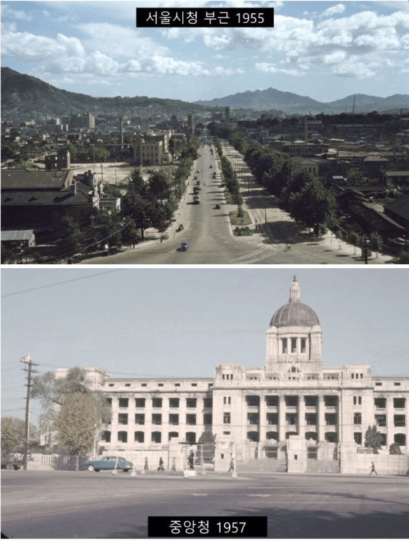 (비차량) 컬러 사진으로 복원된 1950년대 한국 이미지11