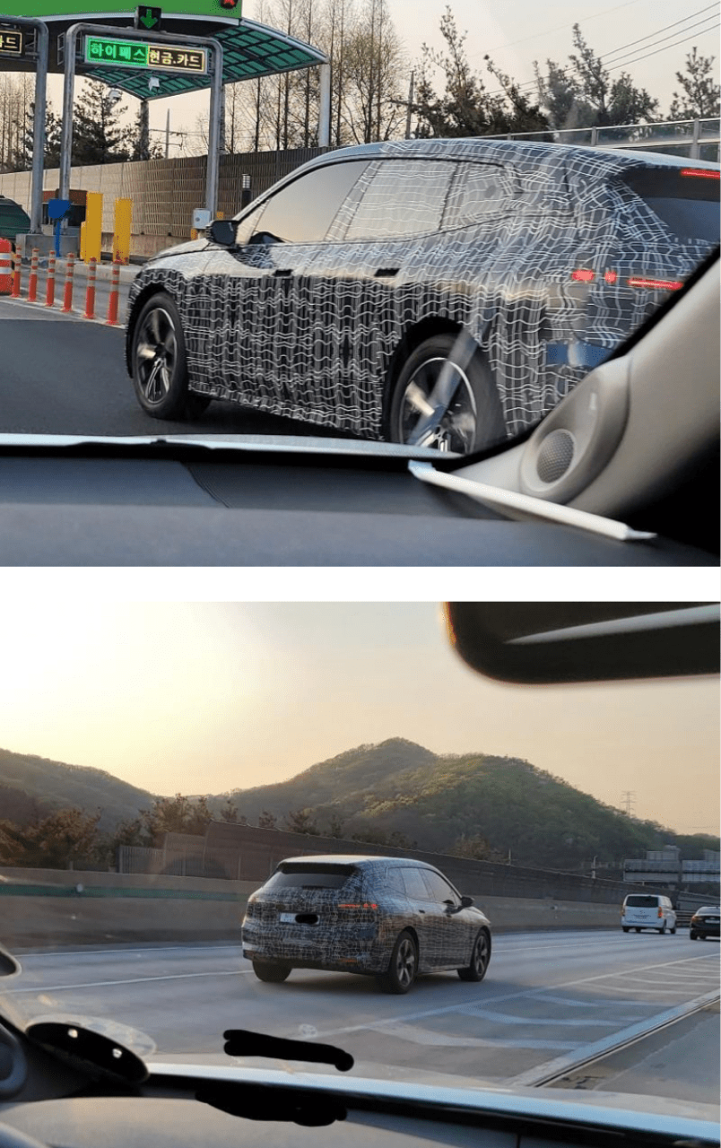 한국에서 테스트중인 BMW i X 이미지2