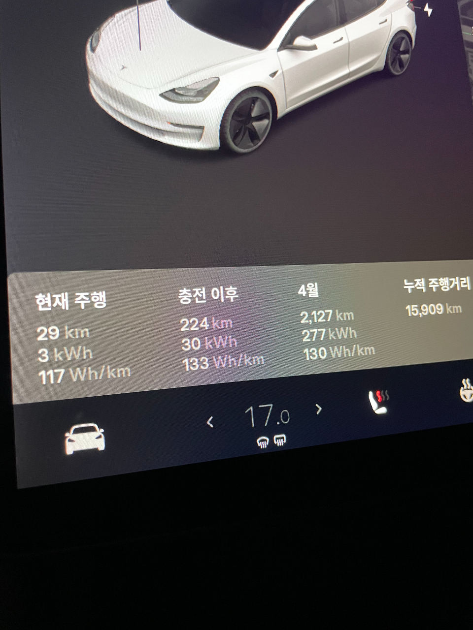 이번달 전비는? 그리고 테슬라 출고 반년 후기 게시글 썸네일