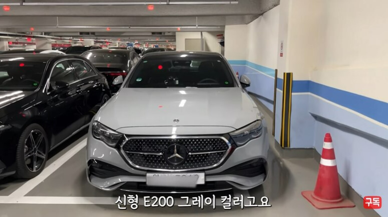 한국에서 포착된 신형 E200 AMG라인  게시글 썸네일