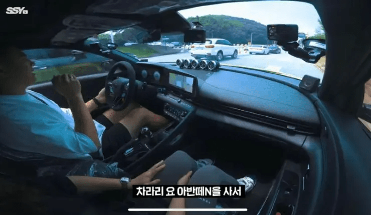 (유튜브) 1억짜리 아반떼 N   썸네일