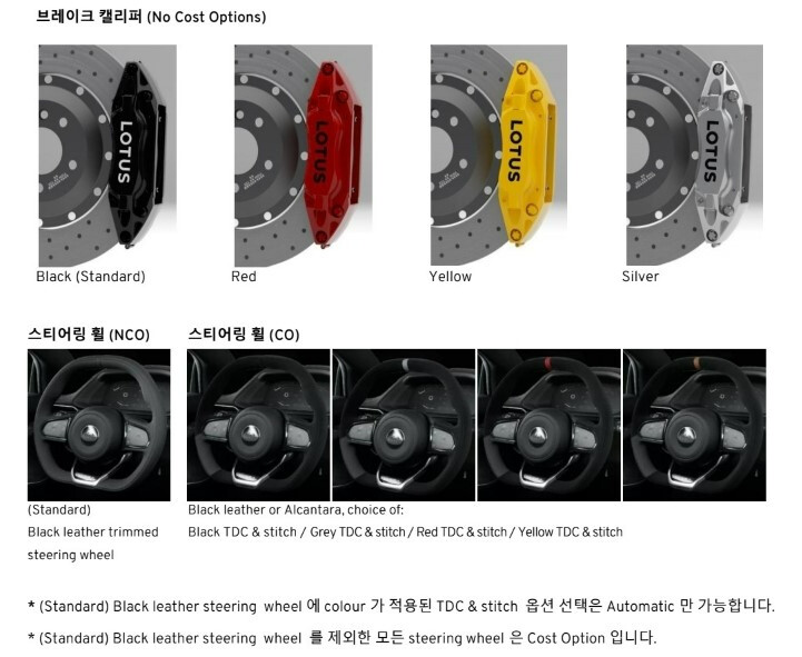 <공유> 24MY 로터스 에미라 가격 & 옵션 정보  썸네일