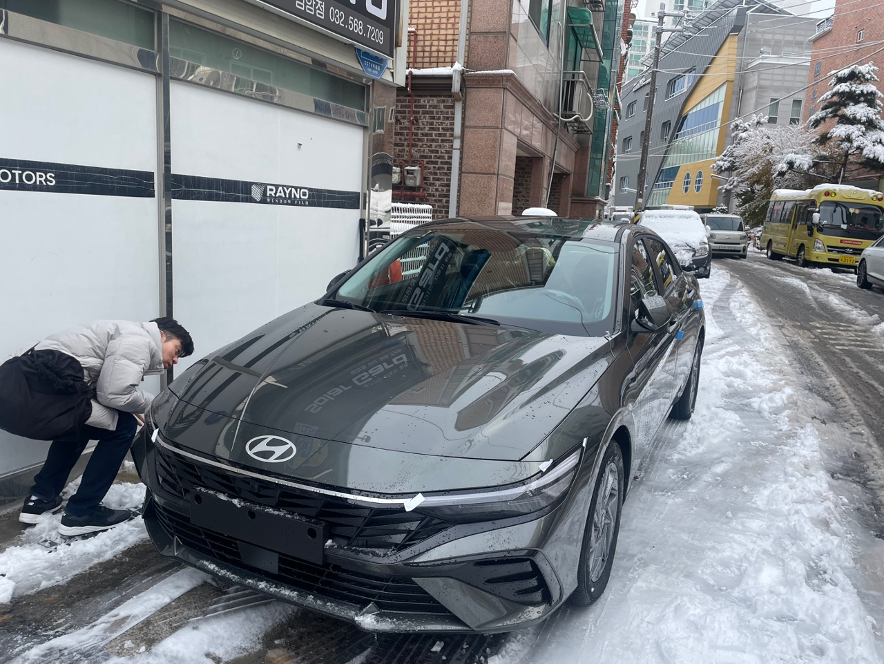더뉴아반떼 출고했습니다 썸네일 이미지