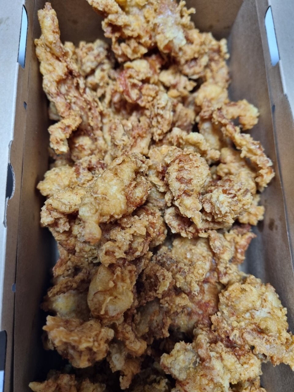 노란통닭 시켰는데 양이 이게 맞나요; 썸네일