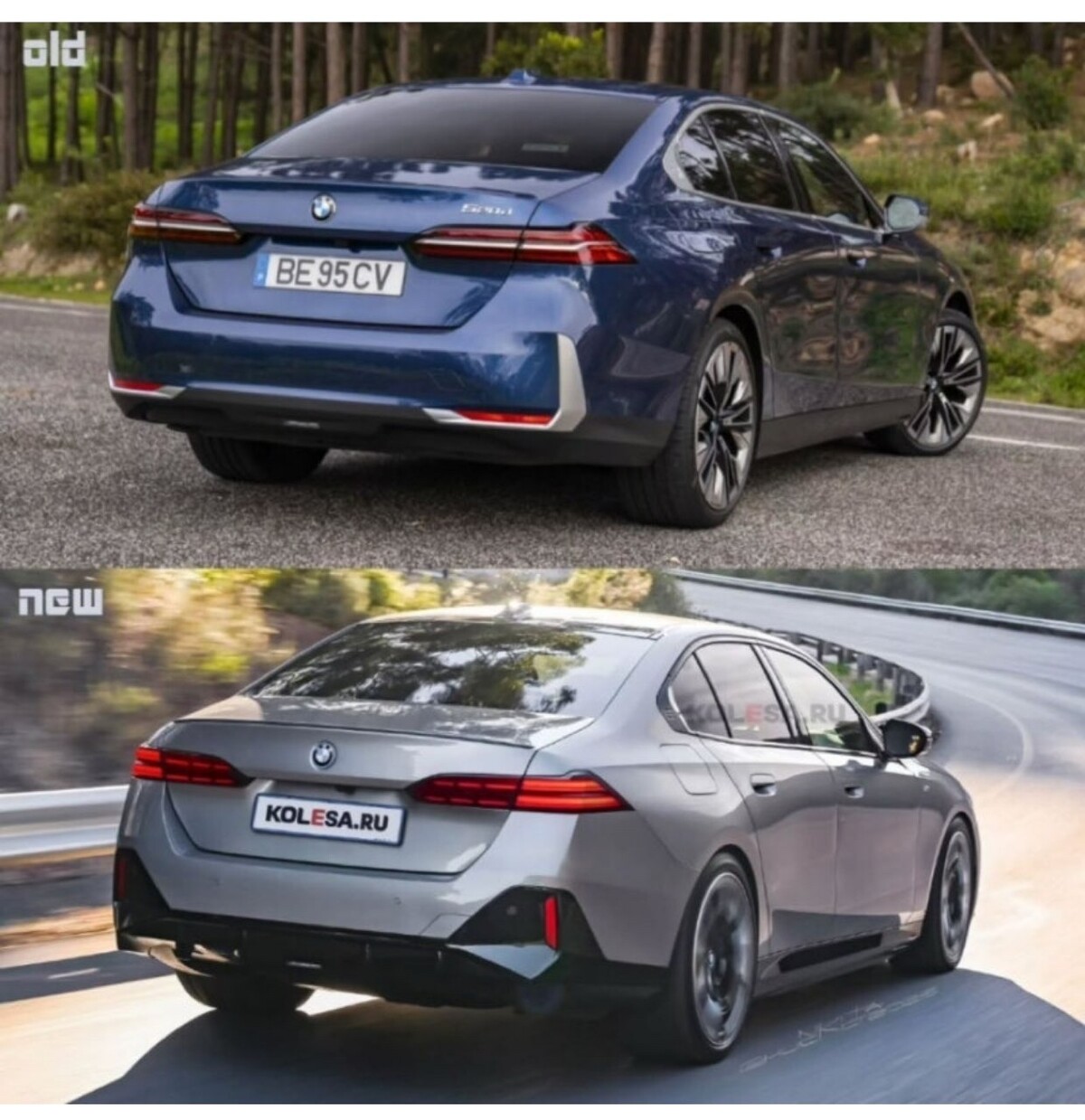 BMW 5시리즈 페이스리프트 vs 현행모델 디자인 비교  썸네일