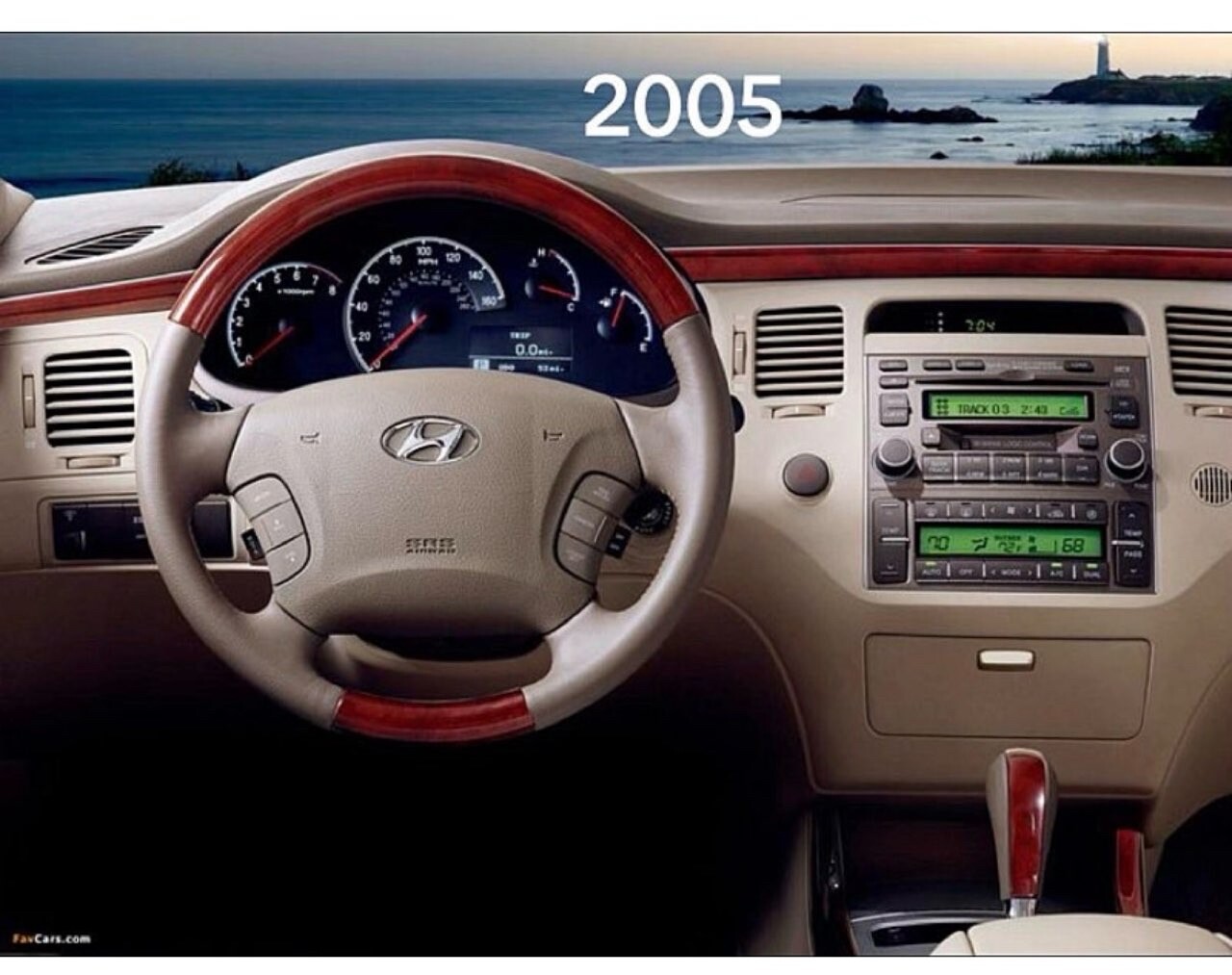 현대 그랜져 2005-2025 실내 디자인 변천사 게시글 썸네일