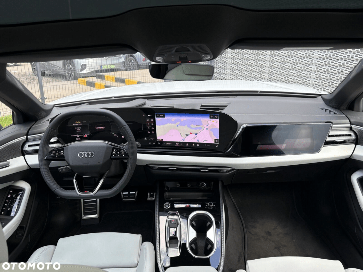 [신차사진] 2026 아우디 A6 풀체인지 (화이트 + 베이지시트) 썸네일