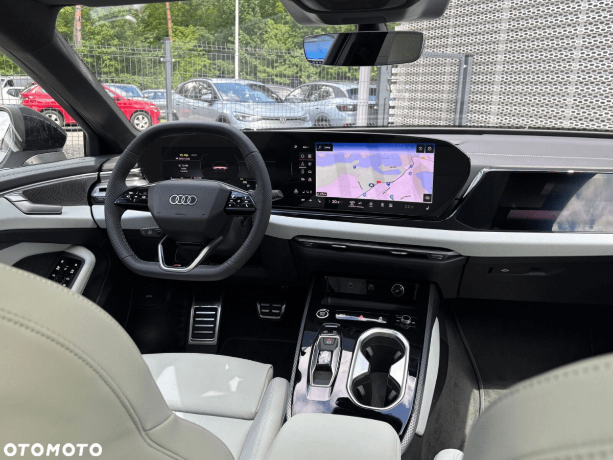 [신차사진] 2026 아우디 A6 풀체인지 (화이트 + 베이지시트) 썸네일