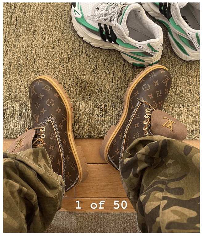 루이비통 1억 2천만원짜리 신발 공개  썸네일