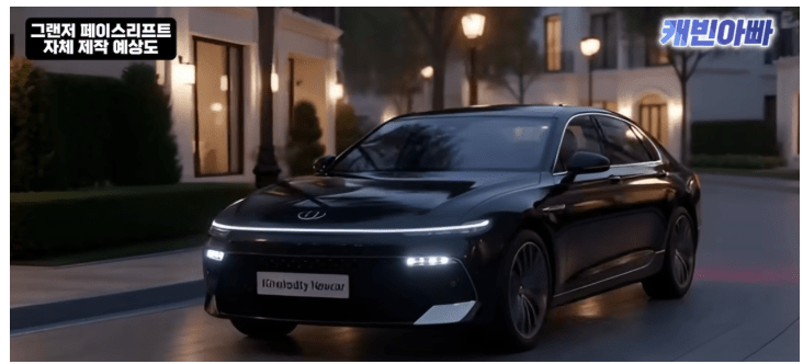 그랜저 페이스리프트 예상도..  게시글 썸네일