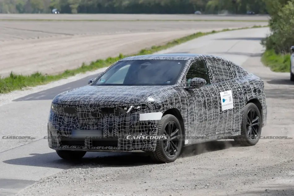 [스파이샷] BMW iX4 (iX3 쿠페형)  게시글 썸네일